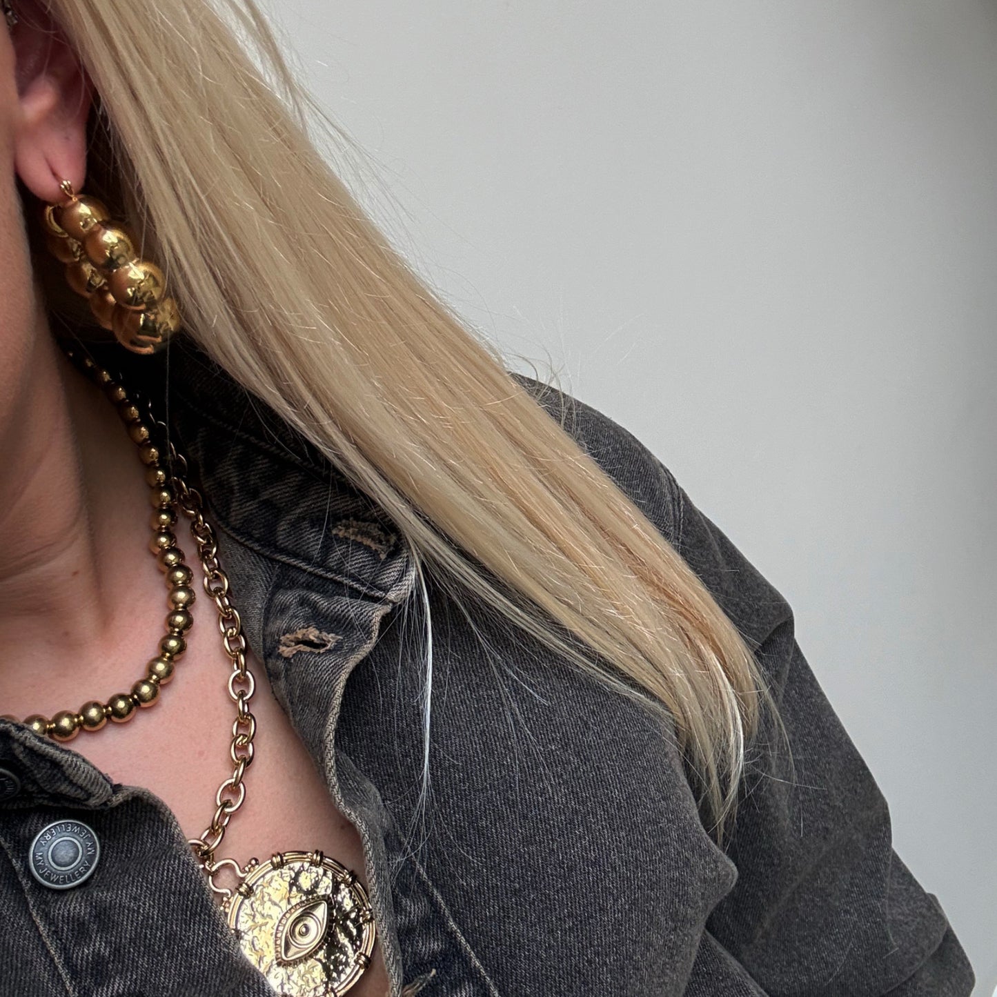 Munt Ketting Met Oog – Jill