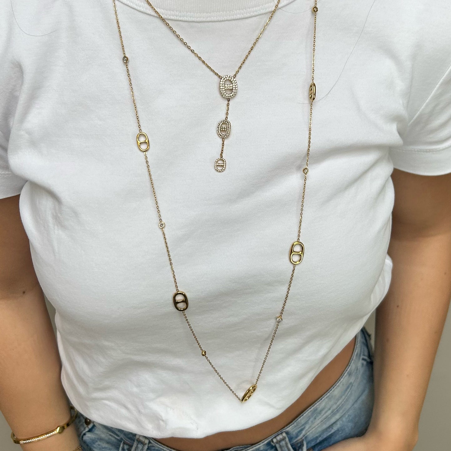 DD Ketting Met Strass – Juul
