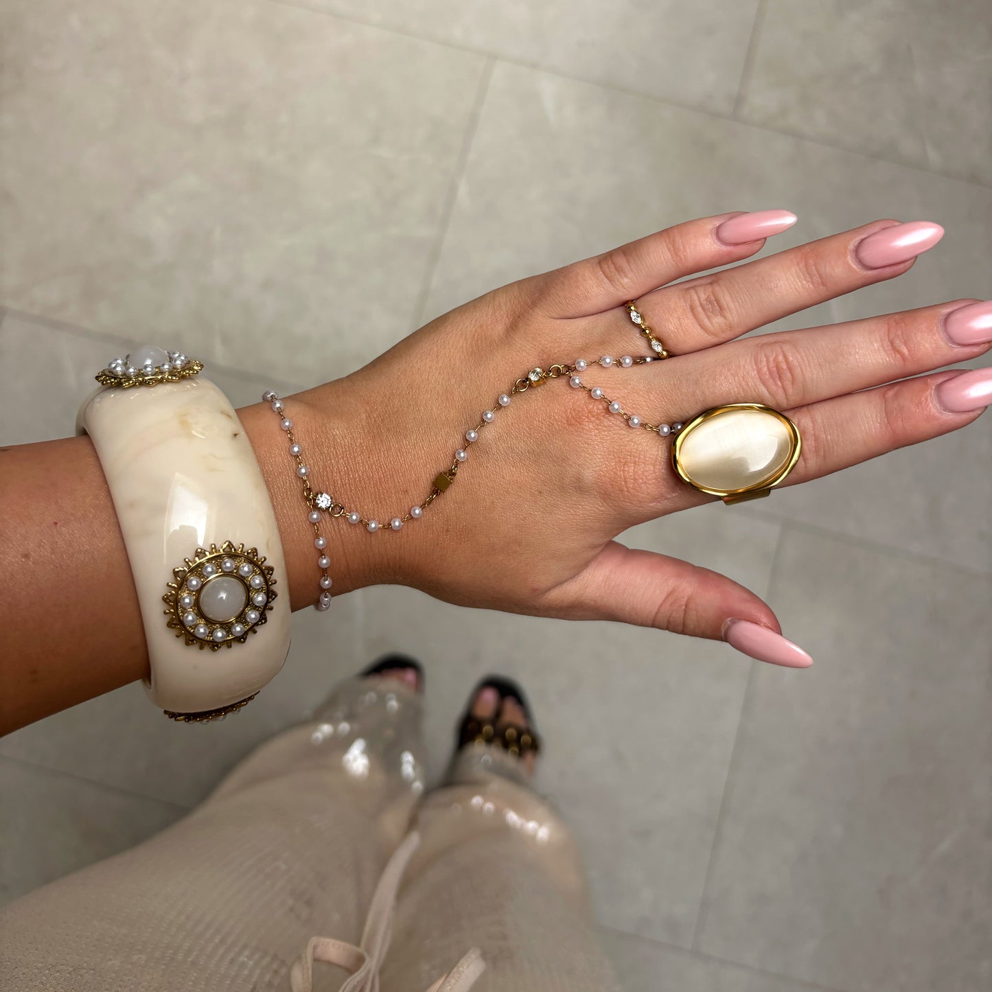 Statement Bangle - Valentijne