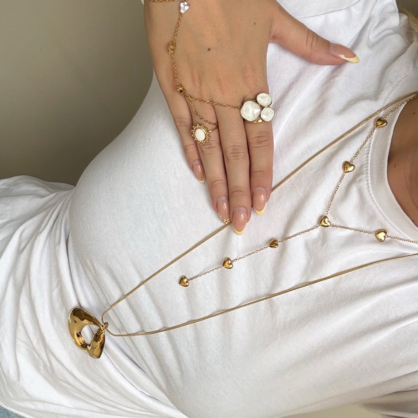 Statement Ketting- Fleur