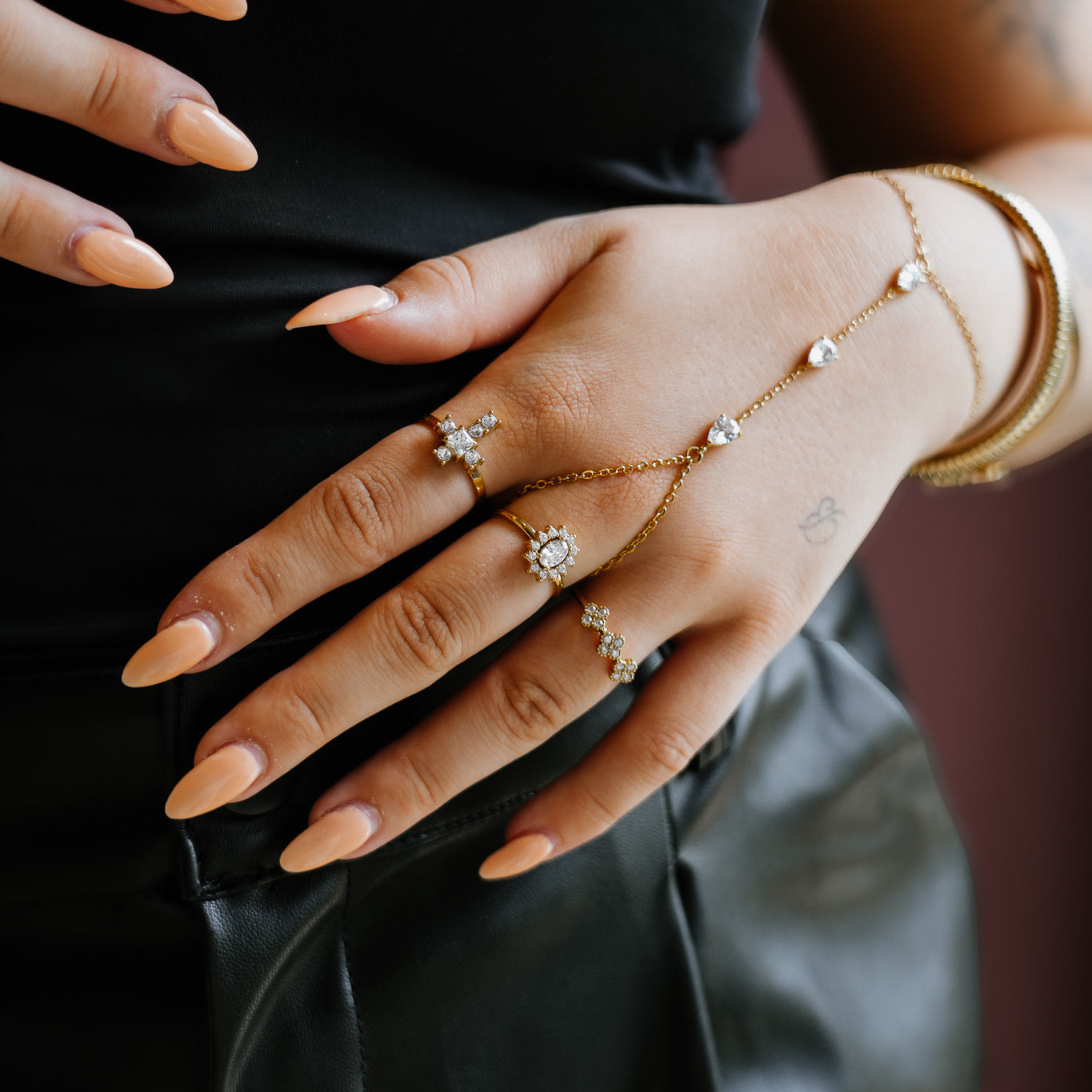 Ring Met Strass - Dahné