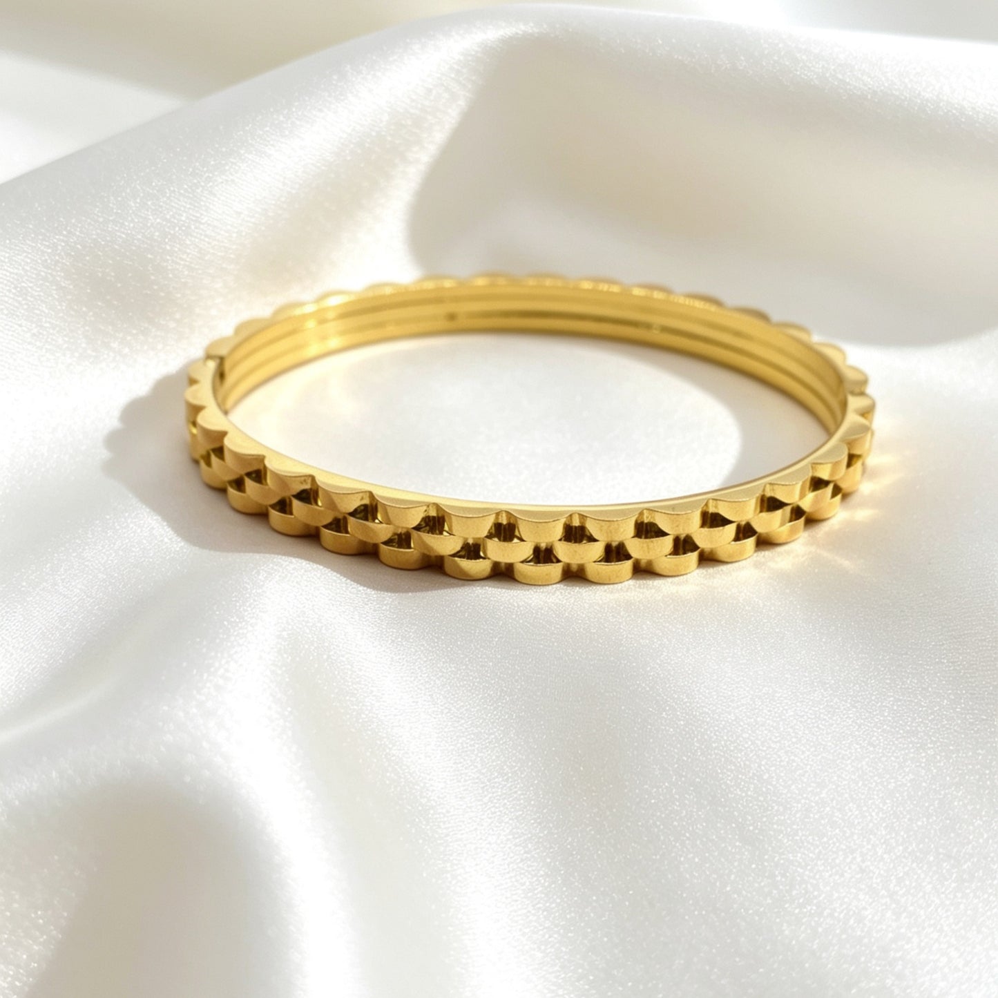 Bangle Met Structuur – Silvie