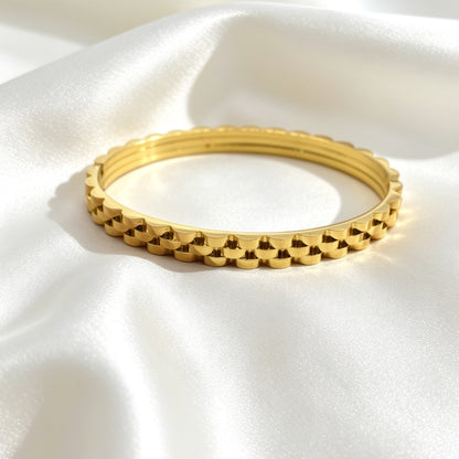 Bangle Met Structuur – Silvie