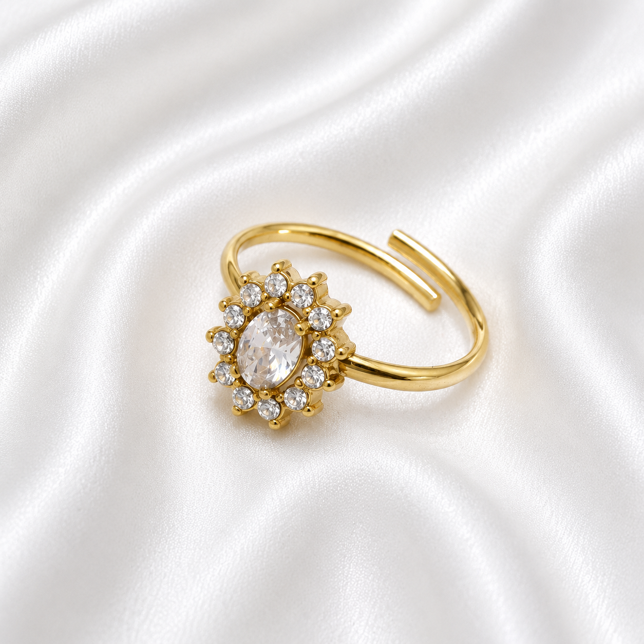 Ring Met Strass - Dahné