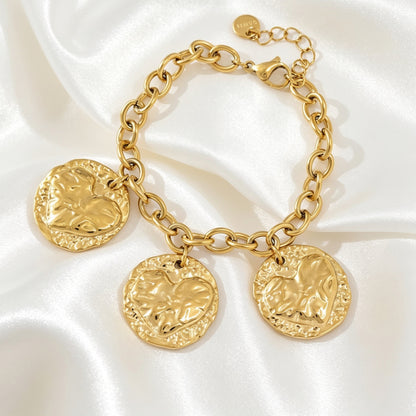 Hartjes Munten Armband – Senna