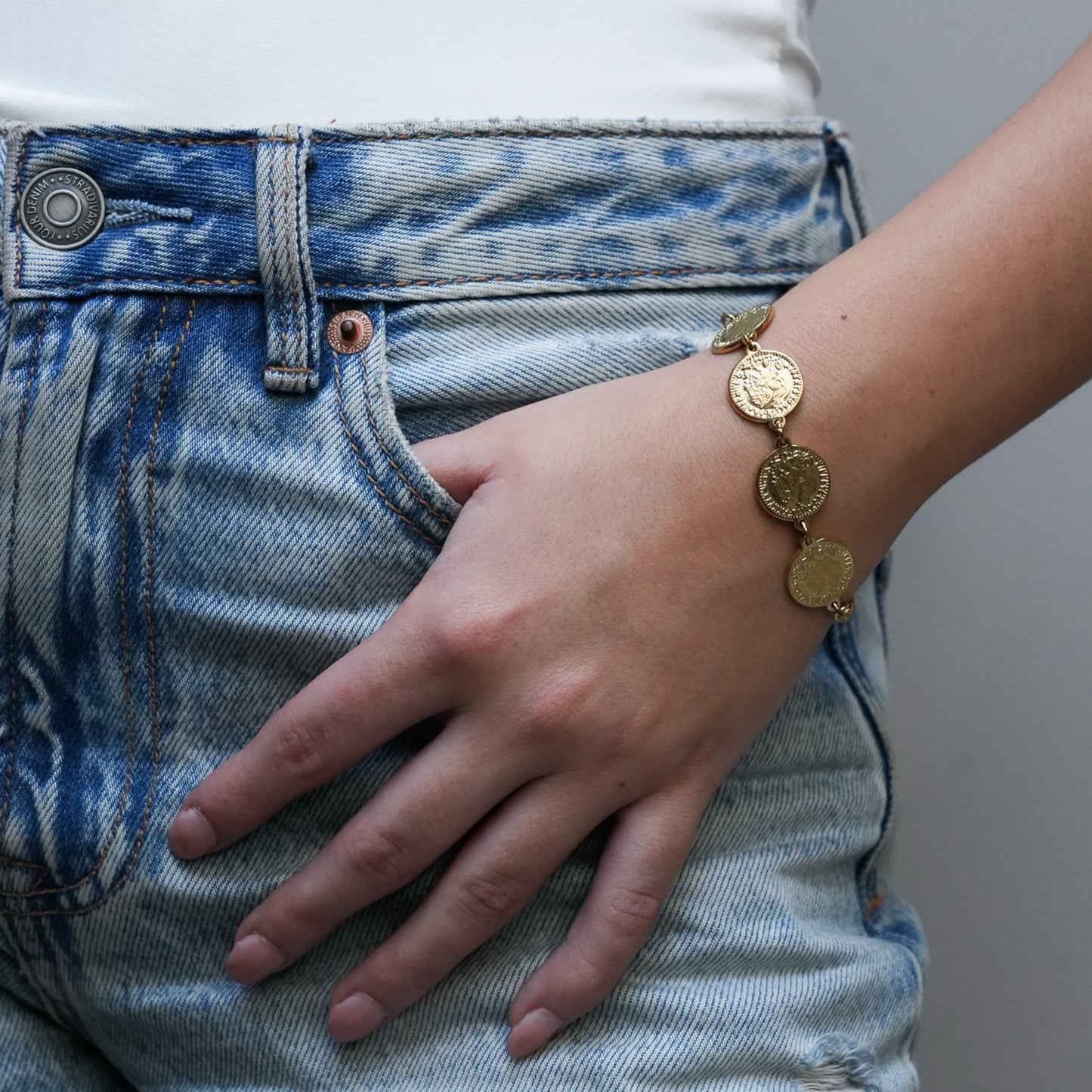 Munten Armband – Keet