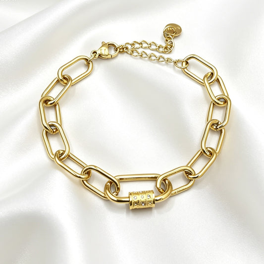 Clip Armband Met Strass – Selma