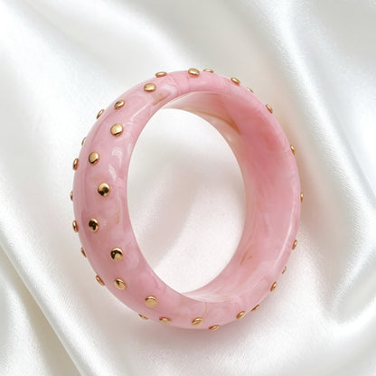 Bangle Met Studs Large – Natasja