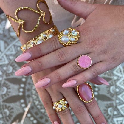 Parel Ring – Rosa