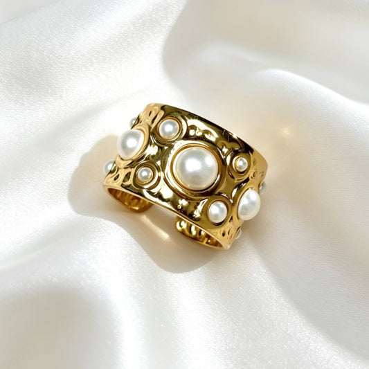 Parel Ring – Rosa