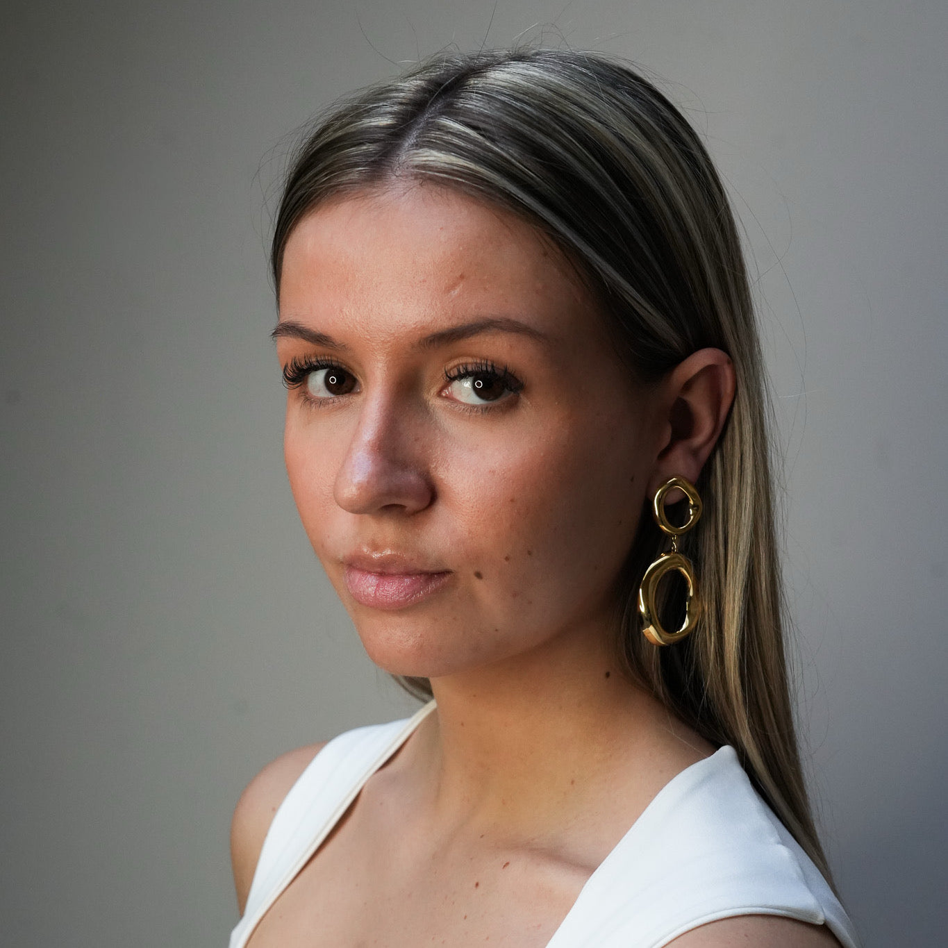 Ovale Oorbellen – Lisa
