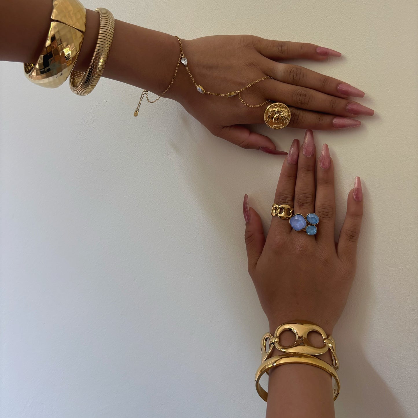 Bangle Met Structuur - Lara