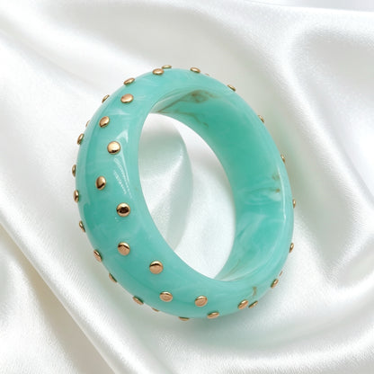 Bangle Met Studs Large – Natasja