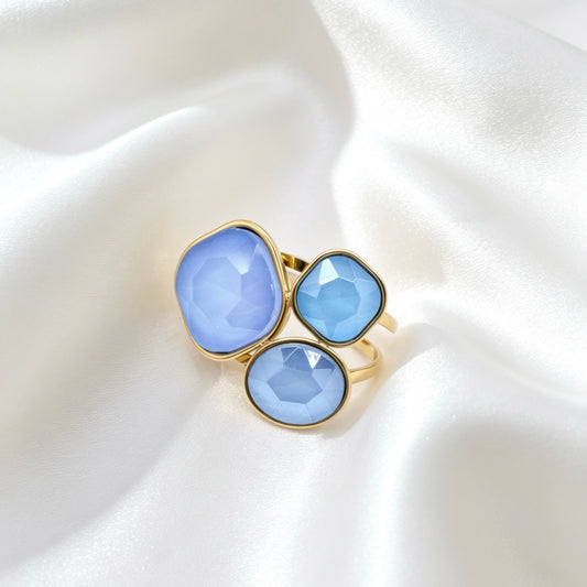 Ring Met Steentjes – Jet