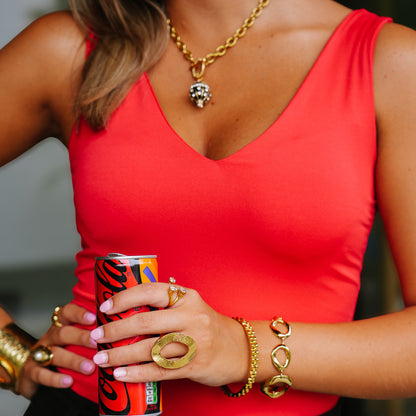 Statement Ketting - Fleur