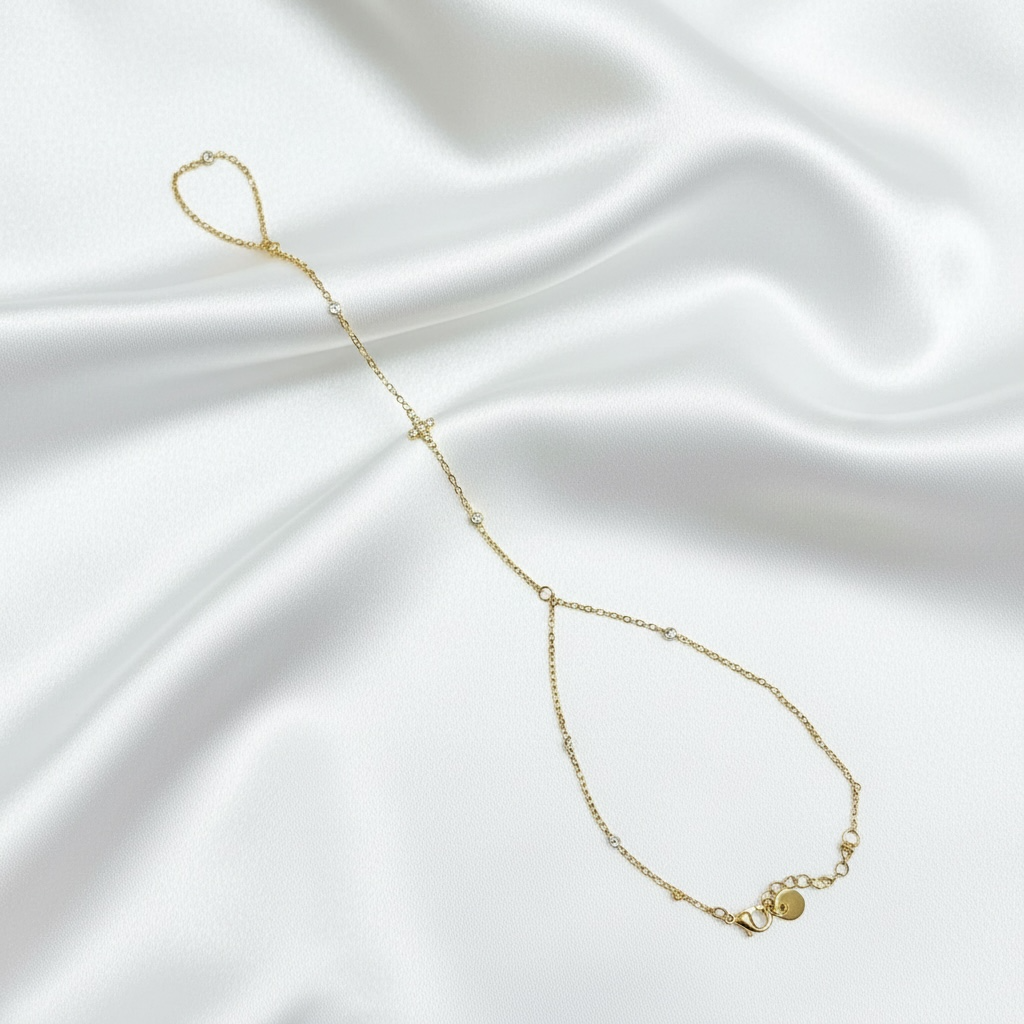 Hand Chain Met Kruis - Loïs