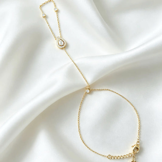 Hand Chain Met Strass - Teddy