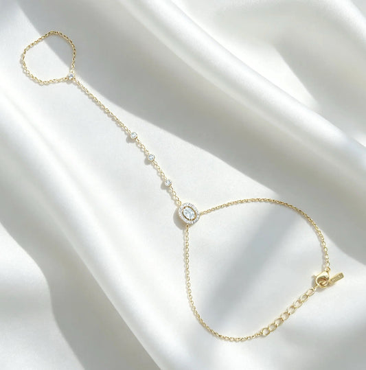 Hand Chain Met Steentjes - Charlie