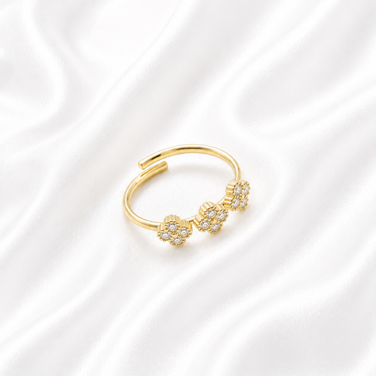 Bloemetjes Ring - Coco