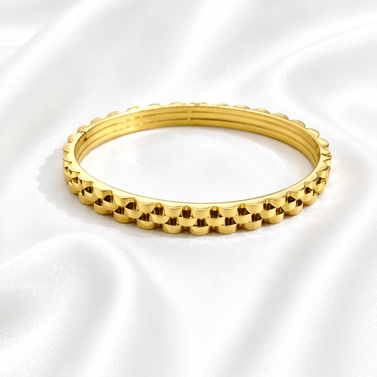 Bangle Met Structuur – Silvie