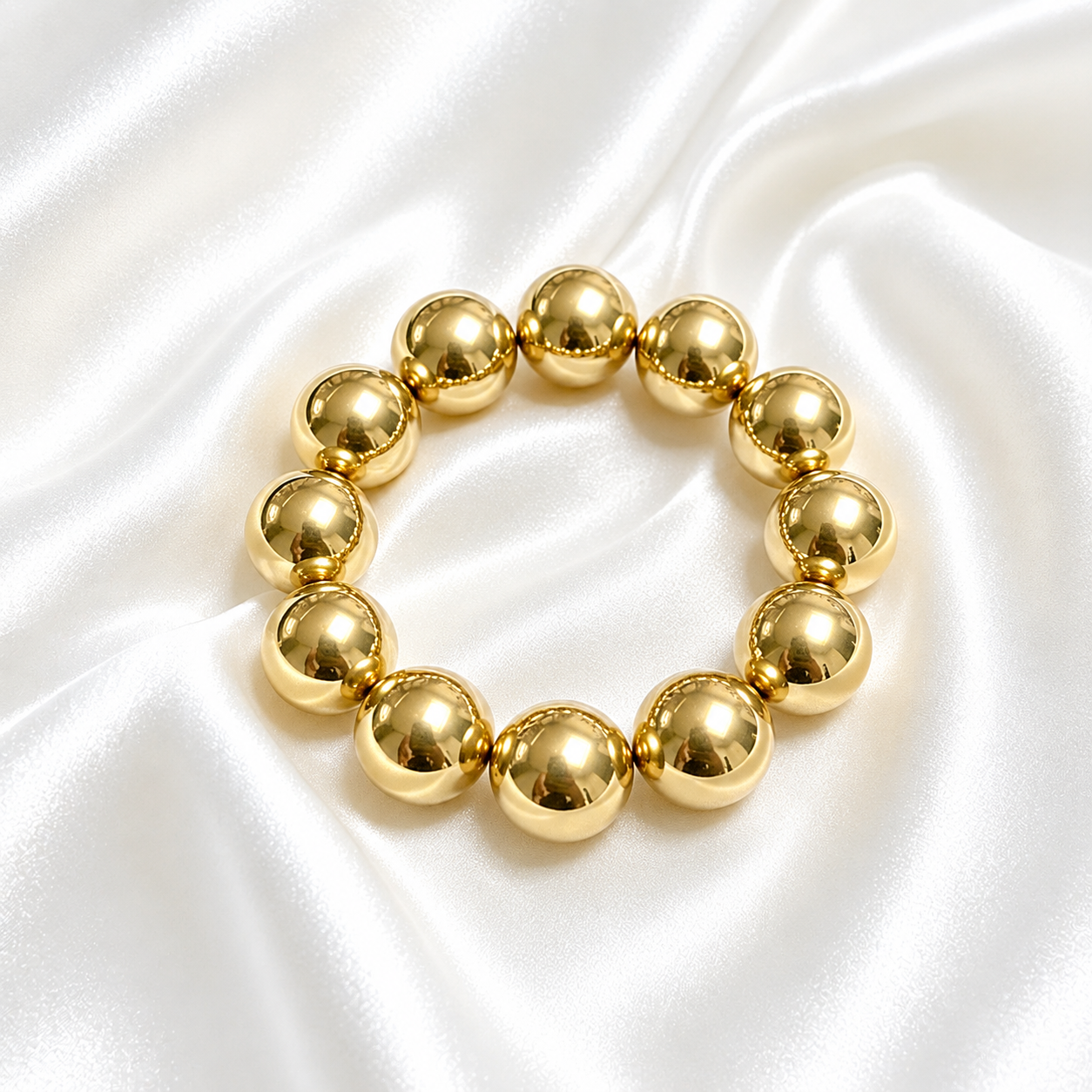 Statement Bolletjes Armband - Daan