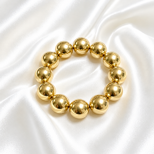 Statement Bolletjes Armband - Daan