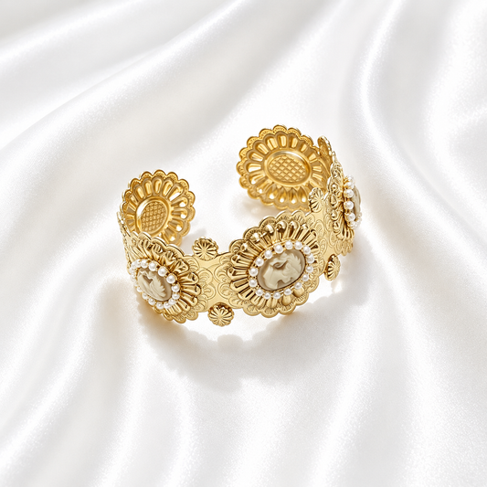 Statement Bangle - Roos