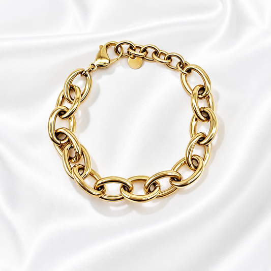 Grove Schakel Armband – Sam