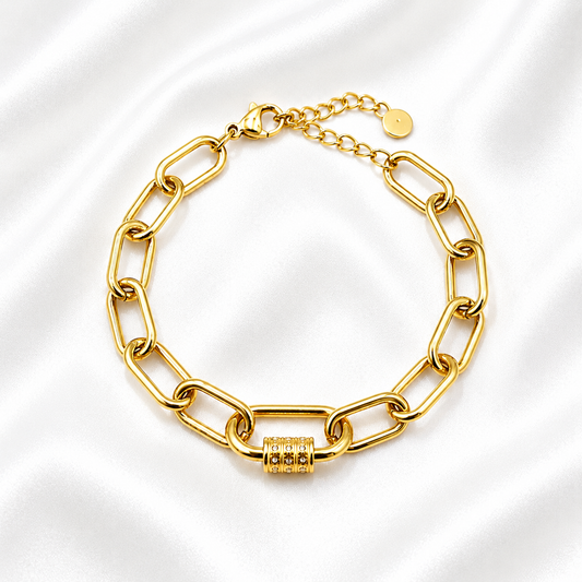 Clip Armband Met Strass – Selma