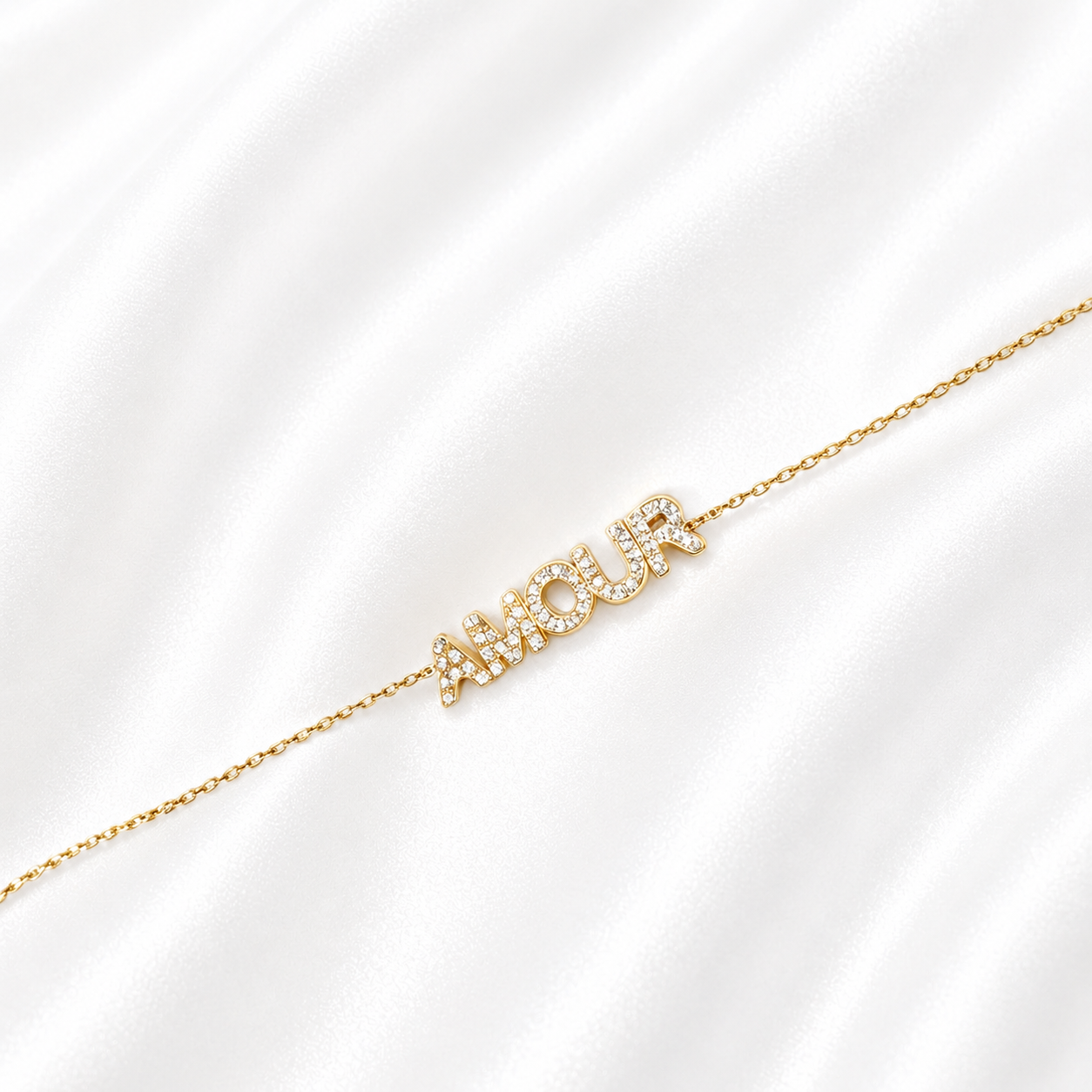 Amour Strass Amband – Rome