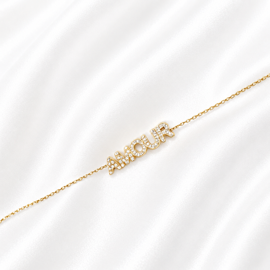 Amour Strass Amband – Rome