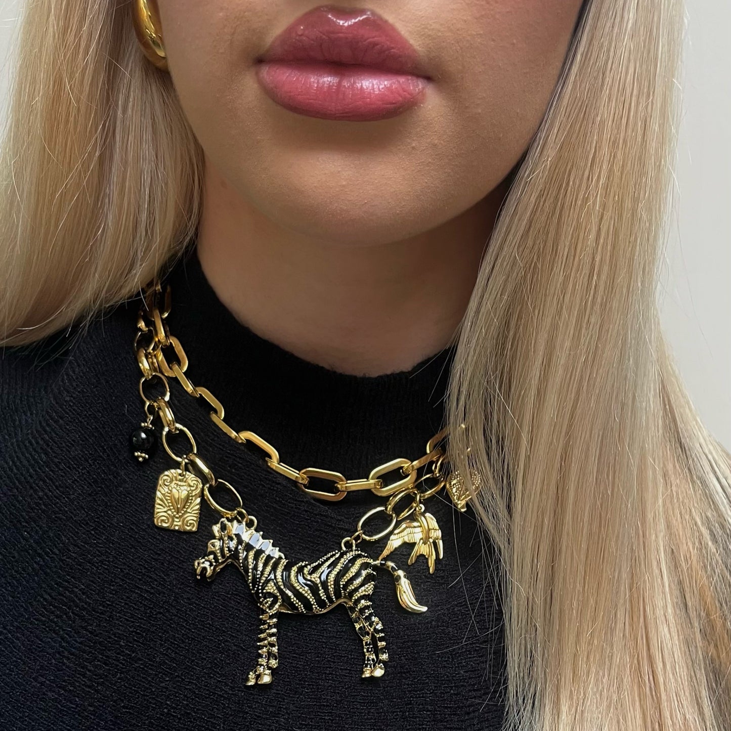 Zebra Bedel Ketting – Florien