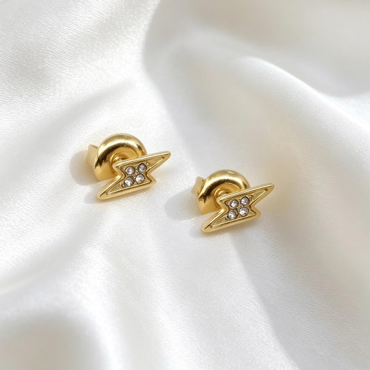 Oorbellen Studs Met Bliksem – Reshum