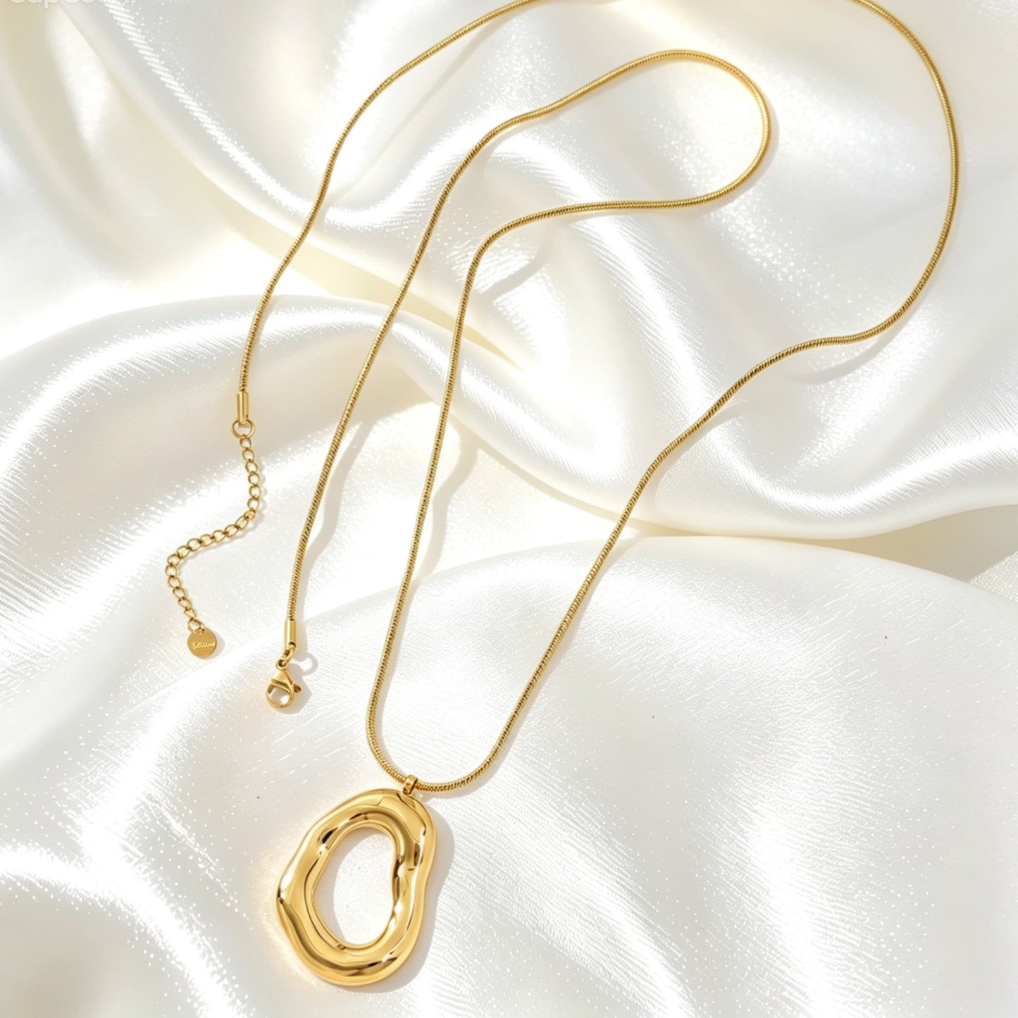 XL Ovale Ketting – Macy