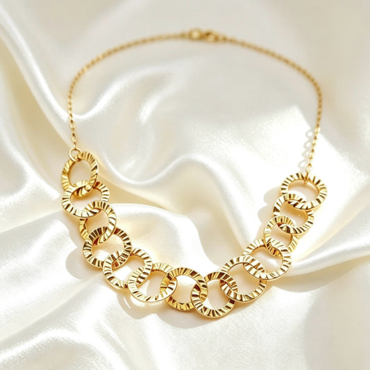 Open Rondjes Ketting – Sharon