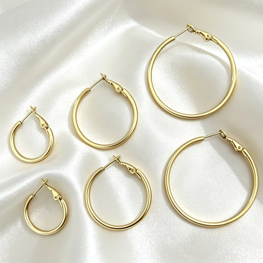 Oorbellen Set Met Ringen Small – Ilona