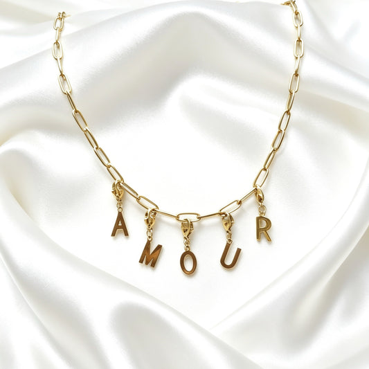 Amour Bedel Ketting – Love