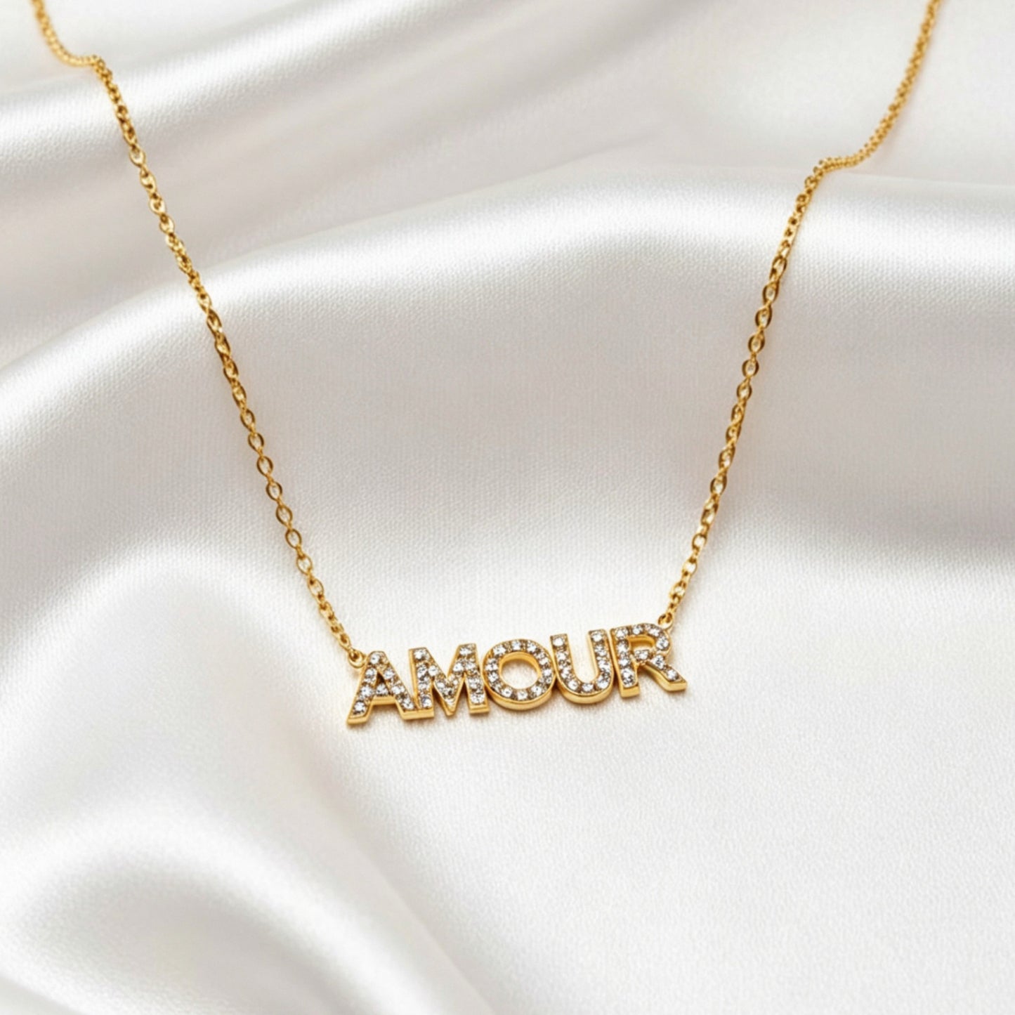 Amour Strass Ketting – Rome