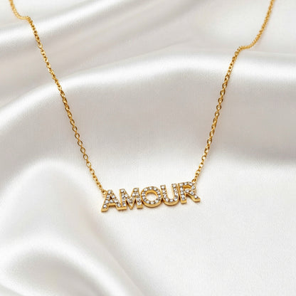 Amour Strass Ketting – Rome