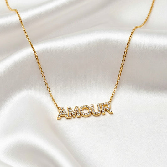 Amour Strass Ketting – Rome