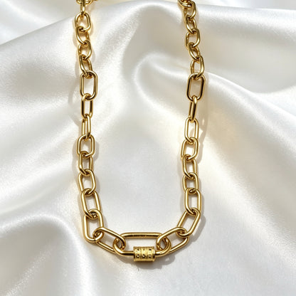 Clip Ketting Met Strass – Selma