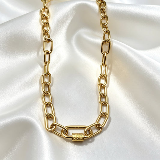 Clip Ketting Met Strass – Selma
