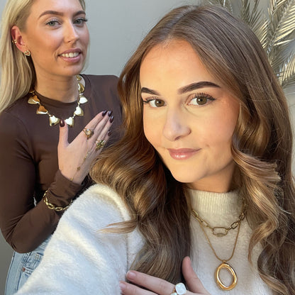 Clip Ketting Met Strass – Selma