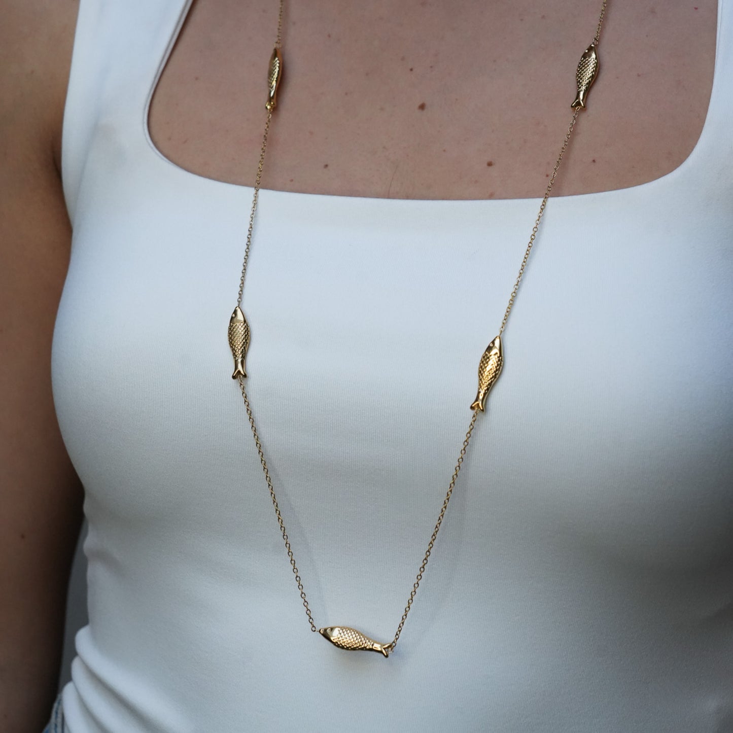 Vissen Ketting – Amber