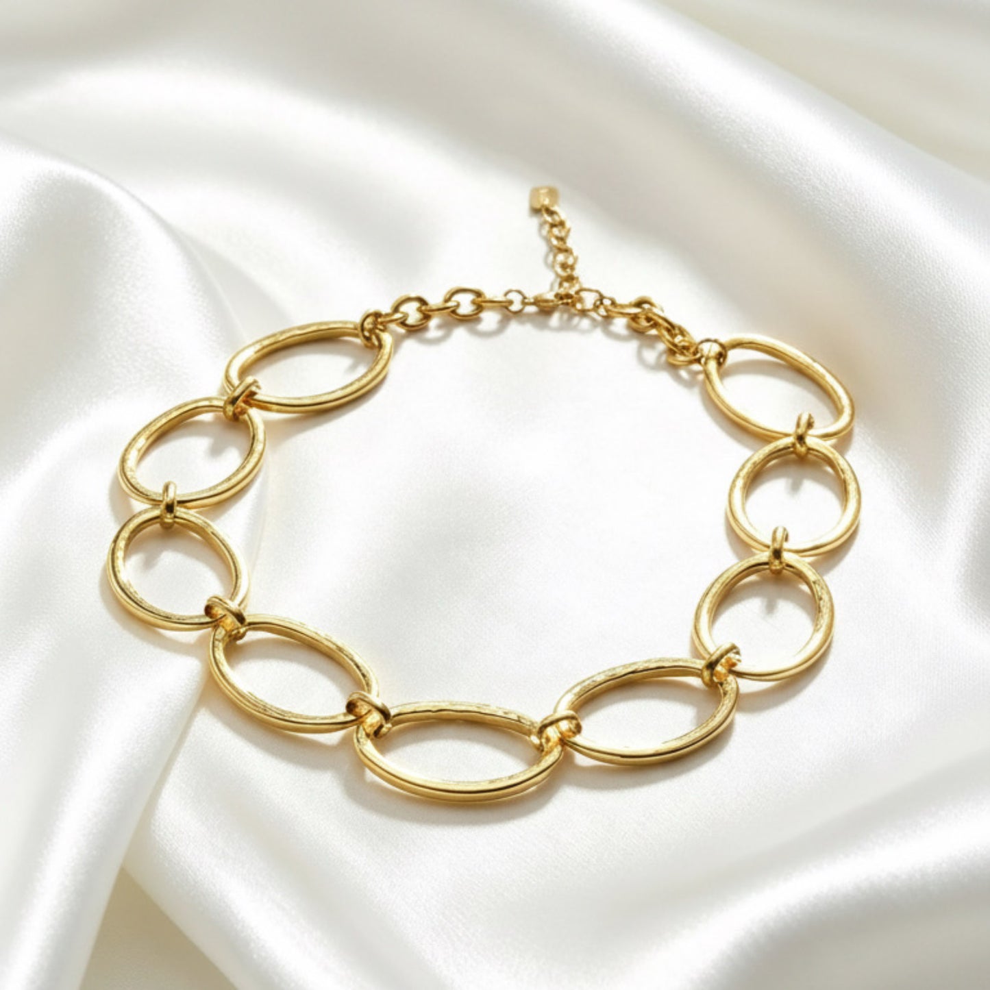 Ovale Cirkel Ketting – Ellen