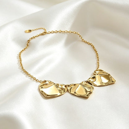 Grove hartjes ketting – Daisy