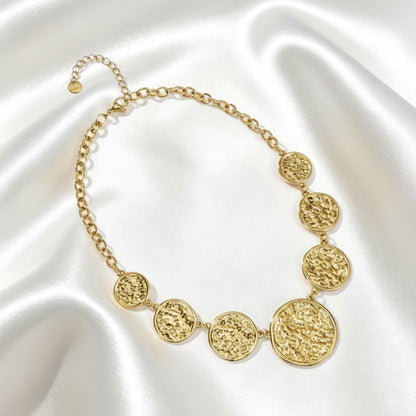 Grove Cirkel Ketting – Roos