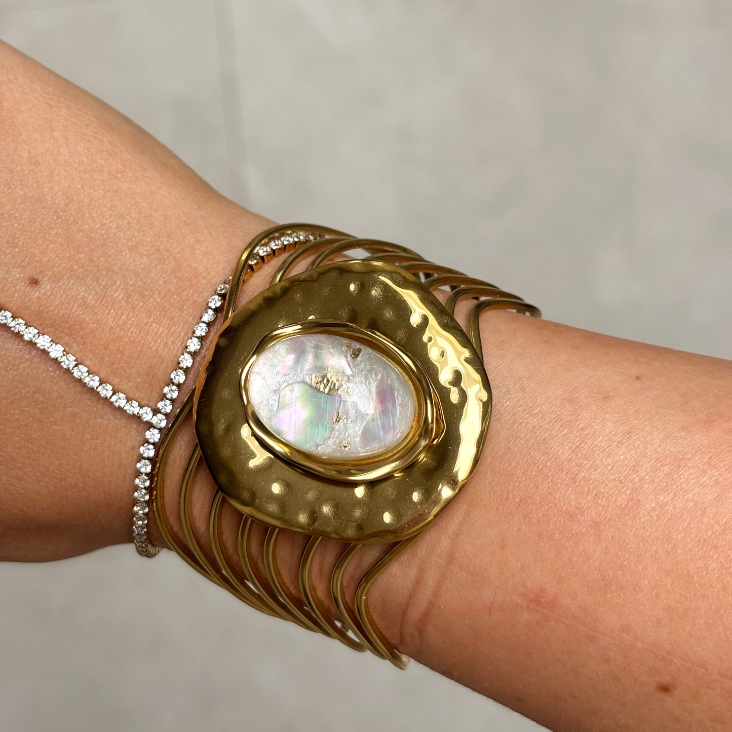 Statement Bangle - Rumi