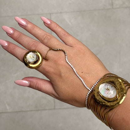 Statement Bangle - Rumi