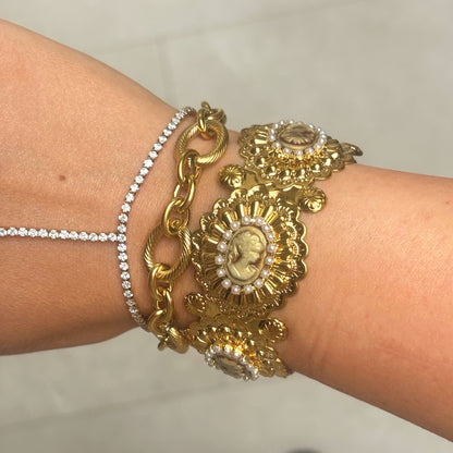 Statement Bangle - Roos